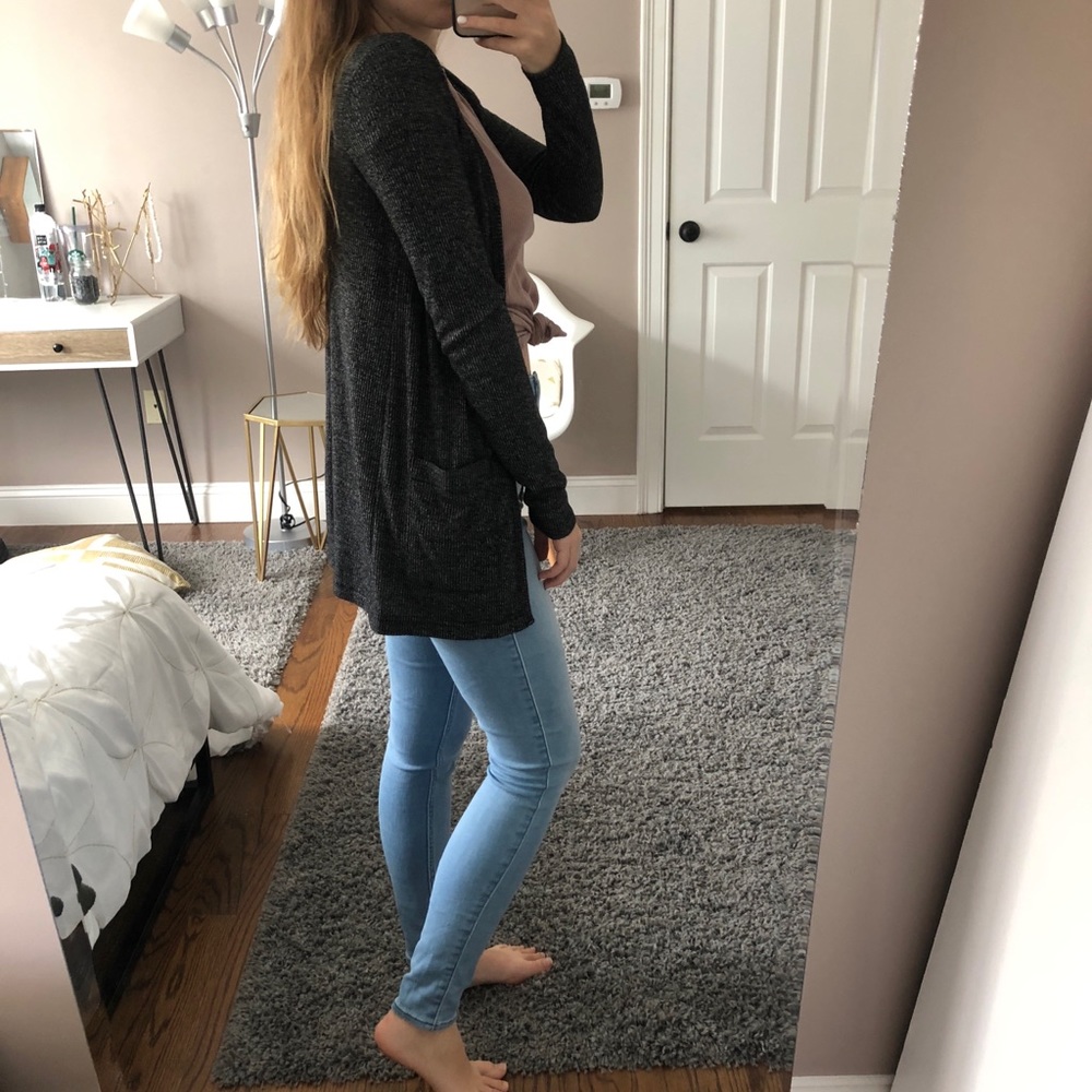 Grey Cardigan